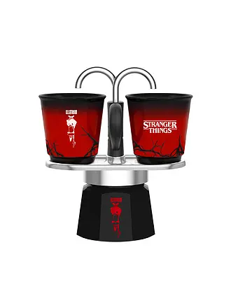 BIALETTI | Mini Espressokocher 2 Tassen TRANGER THINGS | 